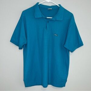 Le Tigre Vintage 80s Polo Shirt Pique Cotton Short Sleeve Tiger Preppy Unisex